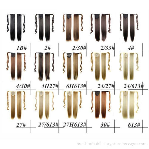 Best Selling 100% Raw Indian Virgin Human Hair Extension Drawstring Ponytail